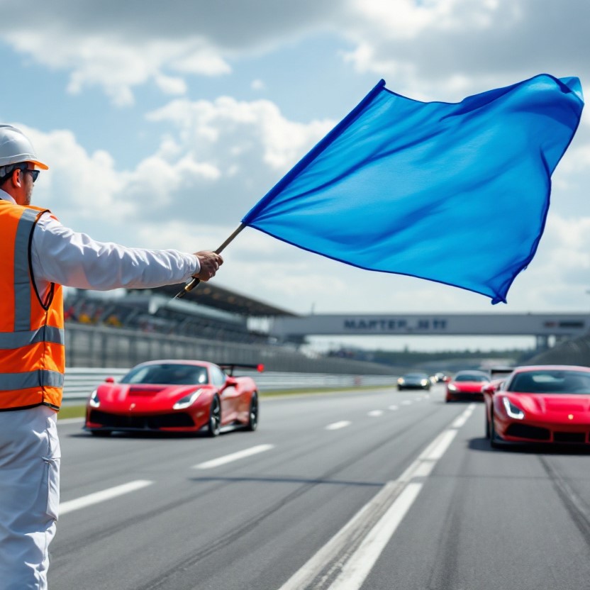 blue flag